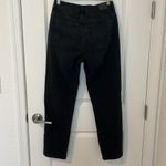 American Eagle  Ripped Mom High Rise Straight Jeans Black Size 4 Photo 1
