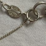 None Sterling Silver Enamel Ladybug Pendant Necklace 925 RO Italy 16” Chain Photo 4