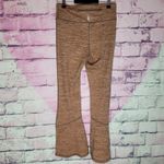 FREE PEOPLE MOVEMENT OFF THE GRID FLARED CROPPED LEGGINGS ORANGE GRAY SMALL Photo 1