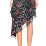 IRO  Blink Asymmetrical Skirt In Black Photo 3