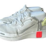 Nike Reposto Women White Grey Sneakers Size 7 Running Athletic Shoes Low Top Photo 0