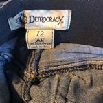 Democracy Ab’Solution Denim Booty Lift Jegging Size 12” Ankle Dark Stretch Photo 3