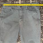 Mother Denim 29 Killing Time Slate Gray Green High Waisted Looker Skinny Jeans Photo 8