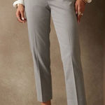 Banana Republic avery pant trousers gray mid rise straight leg ankle women’s 0 Photo 0