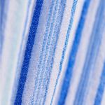 Vineyard Vines  Shirt Dress Seastitch Double Gauze Blue White Stripe Size Medium Photo 3