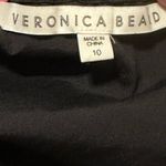Veronica Beard Veronica‎ Beard Vea Stretch Cotton Halter Top Black Women's Size 10 Photo 8