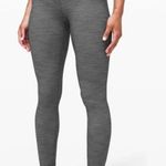 Lululemon Grey Align Leggings Herringbone Heathered Black Grey 25* Womens Size 4 Photo 0
