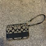 Coach  Signature Strip Wristlet Photo 1