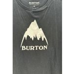 Burton  organic cotton mountain graphic black T-shirt size M Gorpcore outdoor Photo 3