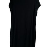 Chico's  Dress 2 US L 12 V-Neck Sheath Short Sleeve Drop Waist Overlapping Hem Photo 1