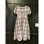 Hill House  Home Sabrina Plaid Maxi Midi Dress size extra large Photo 6