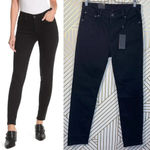 Frye  Addie Skinny Jeans in Black Ember Wash‎ Photo 1