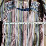 Twelfth Street By Cynthia Vincent Multicolored Knit Cropped Jacket Size 6 White Photo 3
