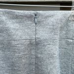 Ann Taylor  100% Fine Italian Wool Gray Flannel Skirt Photo 2