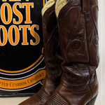 Dan Post  Women’s Cowboy Boots Size 7 M Antique Tan Mignon Leather Mistie DP3211 Photo 0