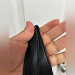 b. makowsky Black Suede and Leather Hobo Bag Photo 8