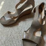 Alex Marie  Gold Cork Wedge Sandals 8.5 Photo 0