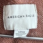 American Eagle  Fleece V-Neck Mineral Wash Sweatshirt Photo 9