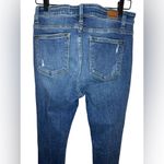 Judy Blue Distressed Buffalo Plaid Patch Skinny Jeans Size 30 Photo 5
