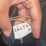 Salty   high cut leg satin bodysuit Photo 7