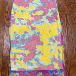Full Circle Trends Floral circle trends 
Vibrant High-Low Tie-Dye Skirt Photo 0