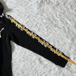 Puma Hoodie Women’s Amplified Long sleeve logo black and white size Medium Photo 13