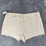 Universal Threads Universal Treads Highest Rise Shortie Cream Festival Boho Fringe Cutoff Photo 1