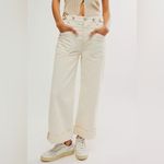 Free People  We the Free Palmer Cuff Jean Eggshell Photo 8