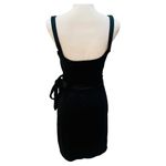 Wilfred  Black Jersey Faux Wrap Dress Medium Photo 1