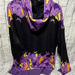 None Hocus Pocus Purple and Black Hoodie Photo 1