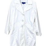 London Fog The Tower Collection  Women's White Lined Coat Photo 0