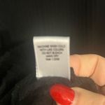 Zenana  Buttoned Long Sleeve Blouse Black Top Vneck Lightweight Waffle Plus Sz 2X Photo 4