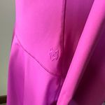 Greyson Women's Grey Hera Golf Athletic Tenniscore Dress Pink Large Long Sleeve Photo 3