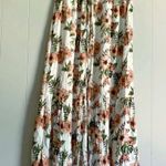Mi Ami by Francesca’s Hibiscus Printed Maxi Skirt M Photo 0