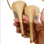 RENE CAOVILLA pink Cleo thin heeled sandals NEW Silver Size 9 Photo 9