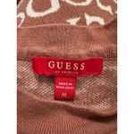 Guess Y2K  Tan White Monogram Short Sleeve Top Size Medium Photo 2