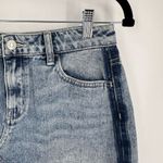 PacSun denim blue deconstructed mini skirt size 26” Size 2 festival concert Photo 7