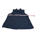 Marie Oliver  navy silk Ali blouse Photo 4