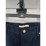 Levi's  505 Straight Leg Corduroy Stretch Pants Navy Blue Womens Size 33 33x32 Photo 6