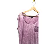 Guess Y2K Slouchy Burnout Rhinestone Pocket Tee Shirt Purple Size S Casual Cute Photo 7