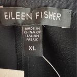 Eileen Fisher XL Black Slim Pant with Side Zipper & Button Closure w/Lil Stretch Photo 7