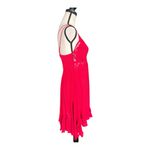 Free People  Adella Slip Dress in Bright Red Size S Photo 2