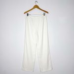 Bernard Zins Paris Rossini White Wide Leg Pants Women’s Size 6 Made in France Photo 1