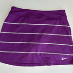 Nike Tennis Golf Pickleball Dri Fit Women's Purple Skirt Skort Sz: M (b42) Photo 0