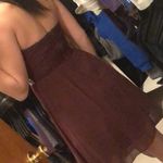 Speechless Burgundy Dress with Silver detailing (homecoming dress) Photo 3