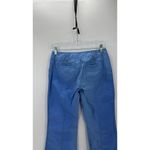 EXPRESS Vintage  low rise flare blue pants 90s sz S no doubt vibes Photo 6