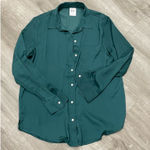 Gap  Emerald Green Button Down Shirt  Photo 0