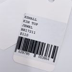 NEW Beth Richards Kim Top Tank Bikini Swim Top Jewel Teal Black Trim Size XS Blue Photo 6