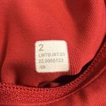 Lululemon Red Speed Up Hi Rise Athleisure Gym Athletic 4" Running Shorts Size 2 Photo 5