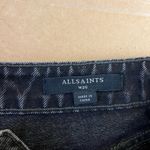 All Saints High Rise Lexi Shorts in Black Photo 6